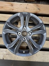 ✅1 Piece ALLOY WHEEL 16 INCH GENUINE PEUGEOT 208 6Jx16 ET23 9673773677 AluRim