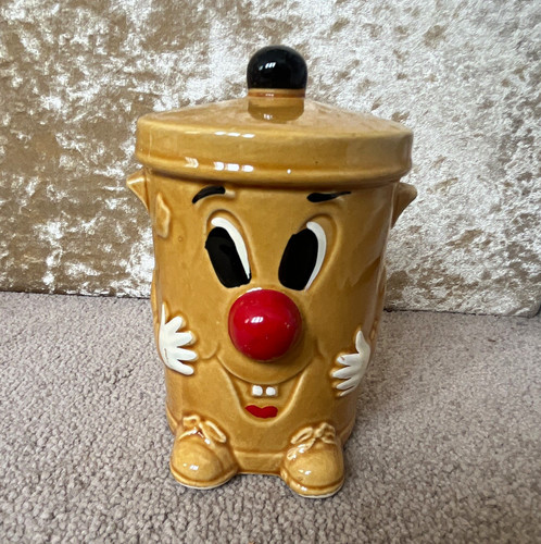 Vintage dusty bin ceramic - dusty,