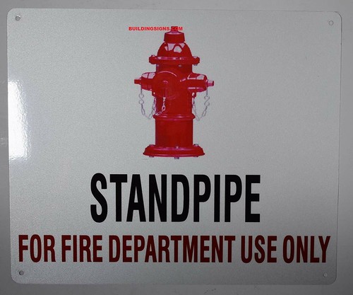 Standpipe for fire department - for,