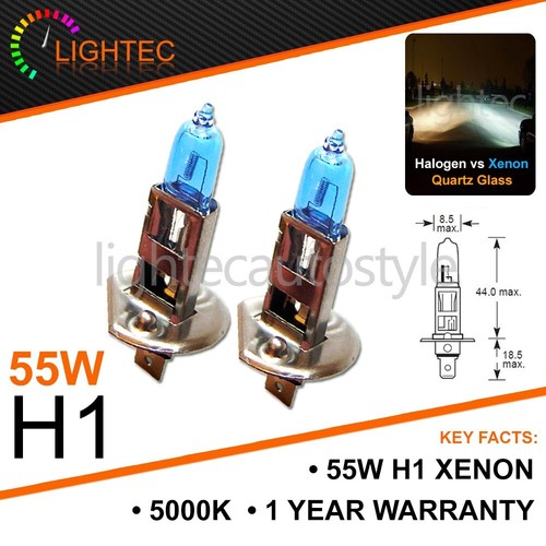 Xenon 55w super white car - h1,
