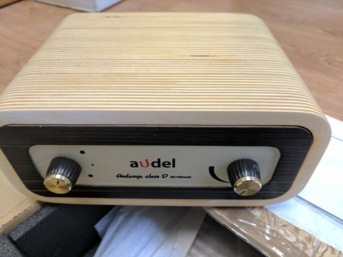 Audel audamp amplifier d - "audamp", amplifier,