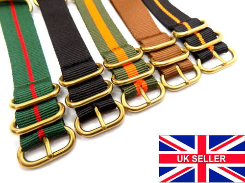 Brass steel rings zulu nato - zulu,