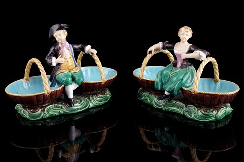 Antique minton majolica - antique,