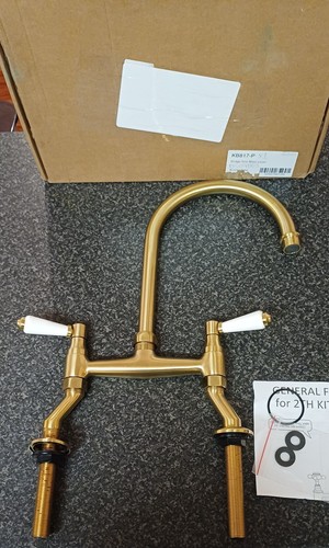 Nuie brushed brass traditional - brass,