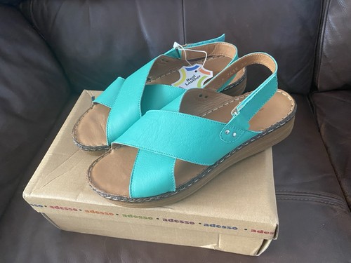 Ladies adesso green leather - ladies,