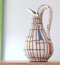 STEULER KERAMIK 4145 - Vintage Mid-Century West Germany Art Pottery Jug