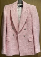 ZARA PINK BLAZAR SIZE XS 