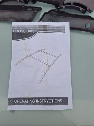 2pcs cross bar roof rail - rail, fits