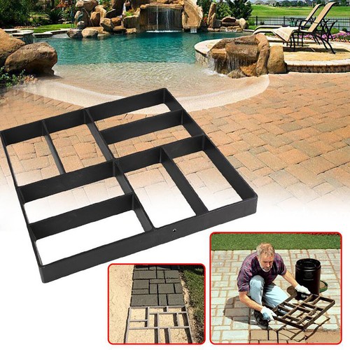 Garden pavement mold walk path - garden,