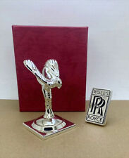1/1 Rolls-Royce Fabulous hood Ornament Mascot Gold Metal Model+Badge