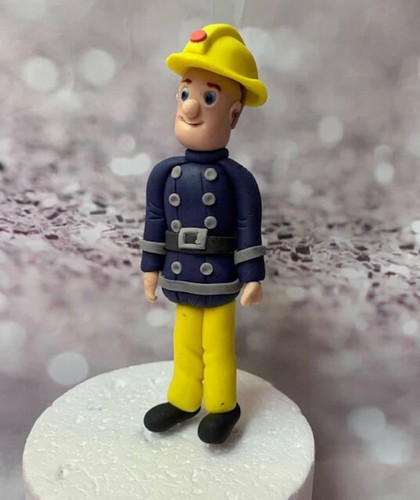 Edible fireman sam - sam, topper