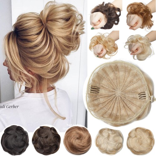 100 human hair - 100%, messy