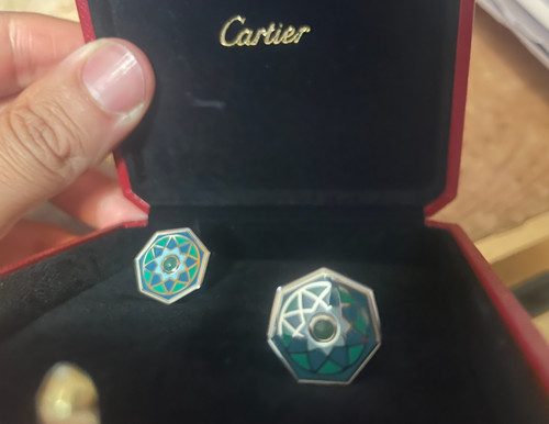 Cartier green tricolor - green,