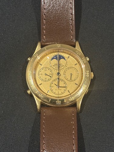 Seiko moonphase chronograph - moonphase,