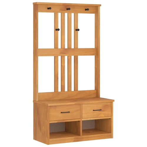 Hall tree sandnes - tree, solid