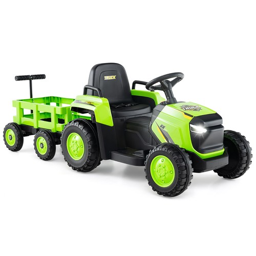 Kids ride tractor - kids, on