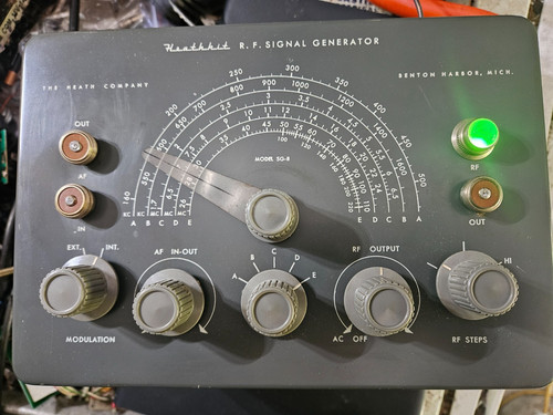 Heathkit rf signal - heathkit, sg-8