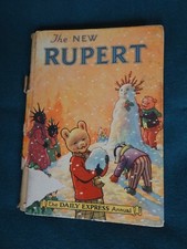 Vintage Rupert Bear Annual 1954 Alfred Bestall