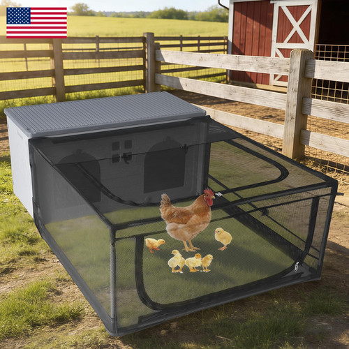 Rockever chicken coop - chicken, run
