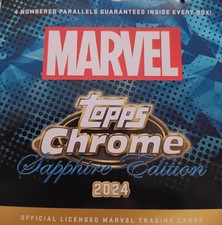 2024 Topps Chrome Marvel Sapphire Edition - Pick your card