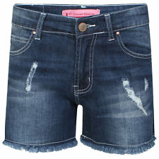 Women's Denim Shorts High Waisted Ladies Summer Jeans Ripped Half Hot Pants