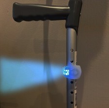 CRUTCHLITES ®.   PAIR CLIP ON