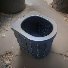 Camping Toilet Foldable Bran