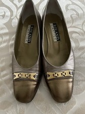 Roland Cartier Bronze Low Heel