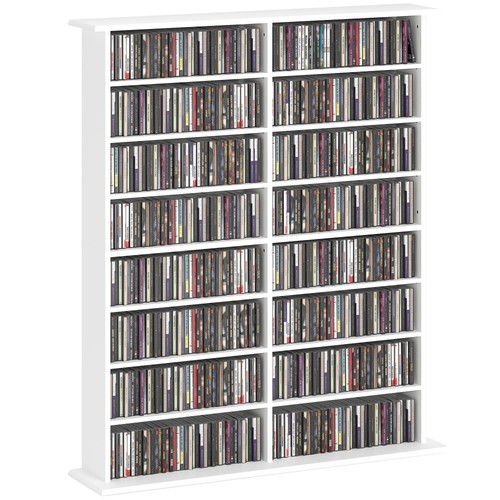 Homcom storage unit dvd - homcom,