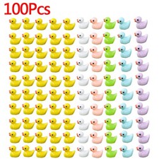 100x Mini Ducks, 6 Colors