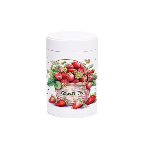 Strawberry basket green - strawberry, tea