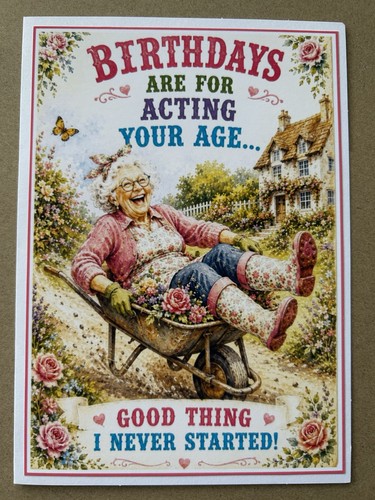 Handmade funny birthday - handmade,