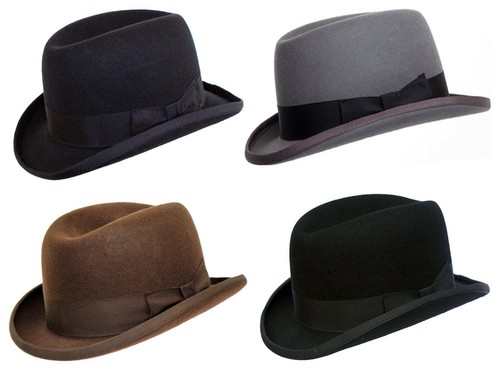 Mens churchill homburg hat - ,