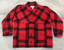 STYLE 83 VINTAGE FILSON WOOL JACKET DOUBLE MACKINAW CRUISER HUNTING SZ 46