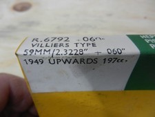Villiers 197cc Piston Rings