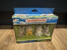 Sylvanian Families Cottontail Rabbit Family Animal Figures,Flair Vintage,UNUSED