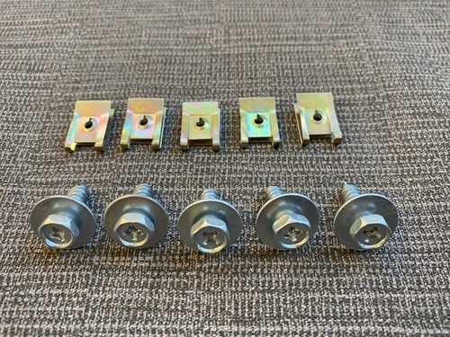 Fiat undertray screws - undertray, engine