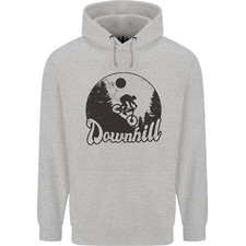 Downhill Mountain Biking Cycling MTB Bike Mens 80% Cotton Hoodie