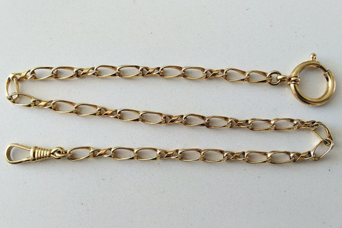 Vintage pocket watch chain - watch,