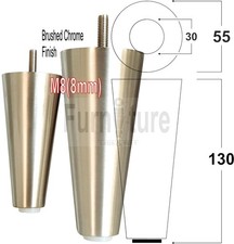 Metal chrome furniture - 4x,