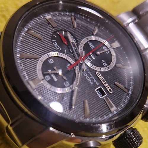 Seiko quartz chronograph alarm - seiko,