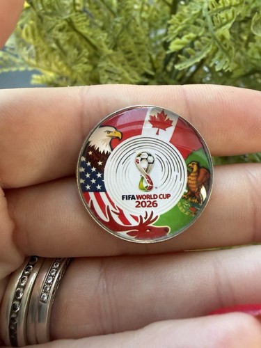 World cup 2026 glass - world, pin