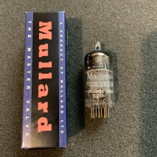 Rare ANOS Mullard B339 ECC83 Tube 12AX7 Amplitrex Tested M8137 CV4004 7025 D 
