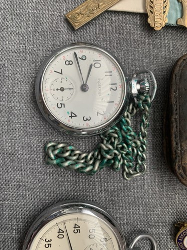 Vintage ingersol pocket watch - vintage,
