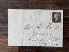 QV GB SG1/3 1d Penny Black