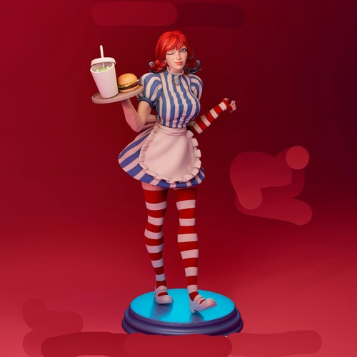 Wendy burger mascot - wendy's,