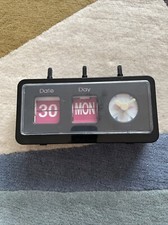 Retro Calendar With Clock Day