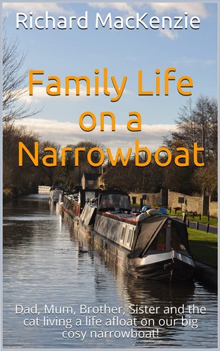 Family life narrowboat - family,