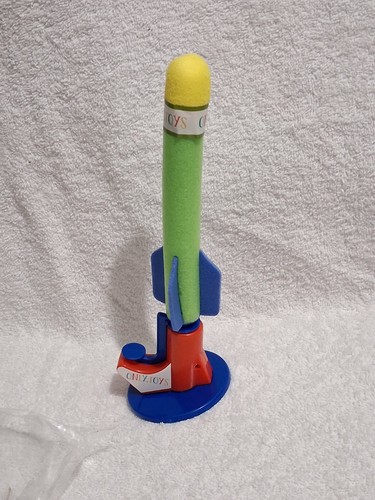 Kids foam rocket launcher - rocket, toy