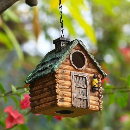 Garden hanging bird - hanging, nest
